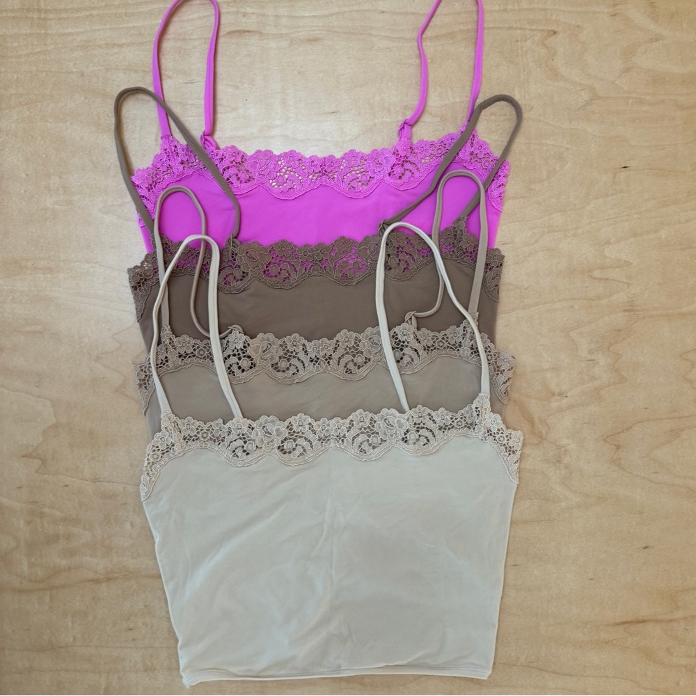 Skims Cropped Tanks (4 tanks)